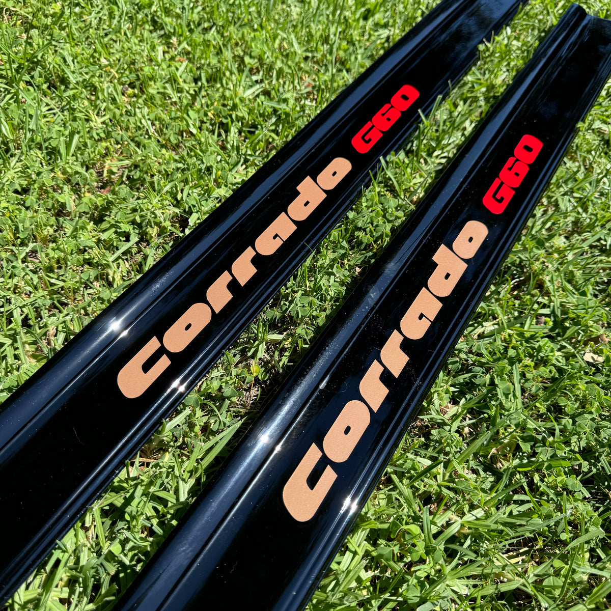 Corrado Black Door Sills