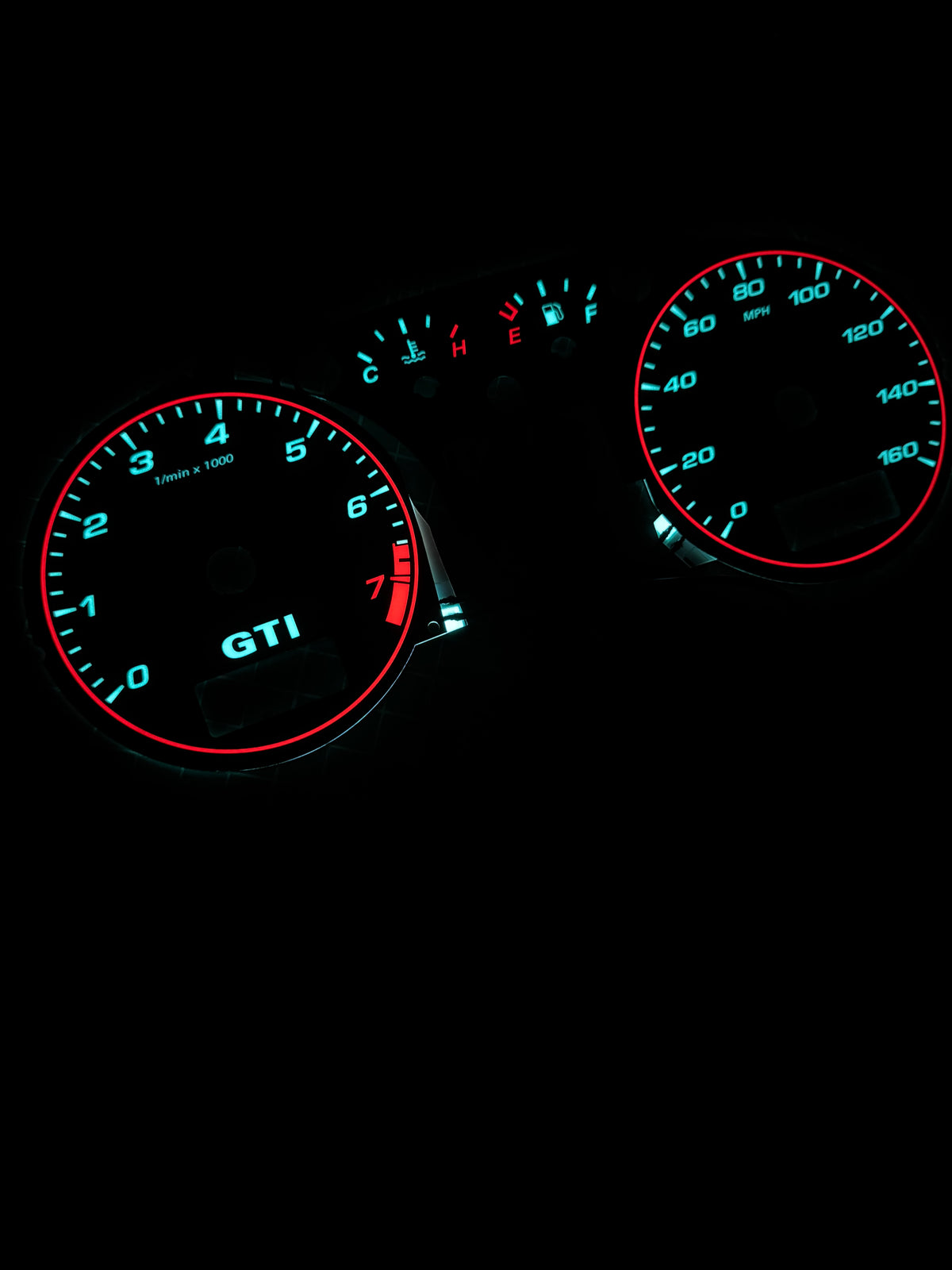 MK4 Illuminated Gauge Face Set