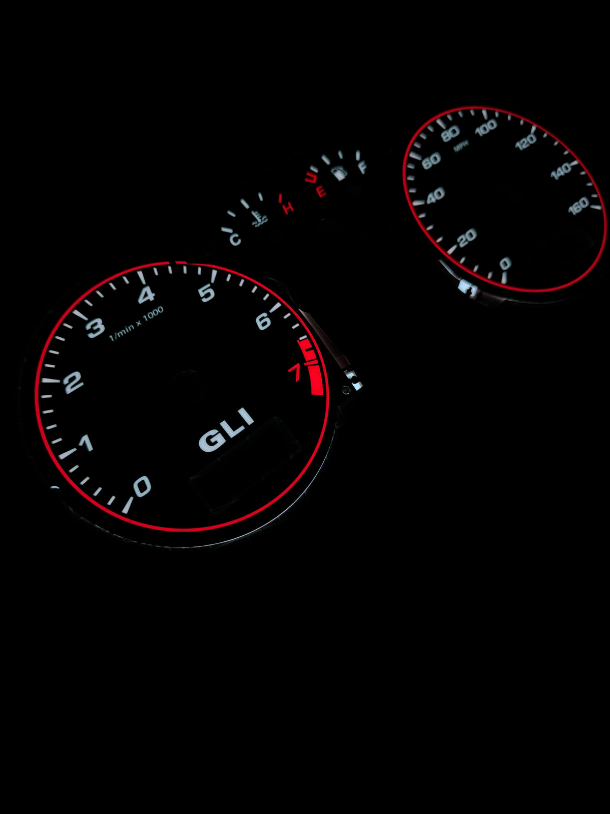 MK4 Illuminated Gauge Face Set
