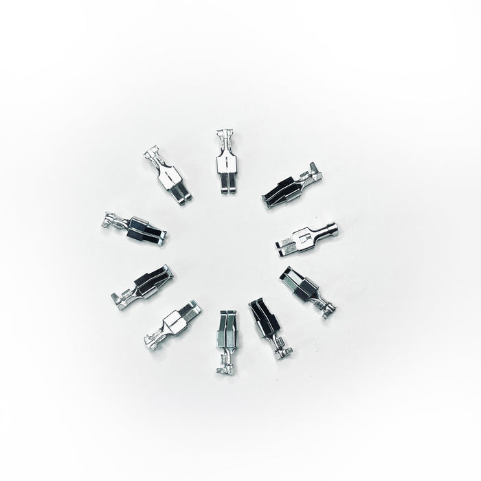 6.3mm Female Terminal Pin 10 Pieces