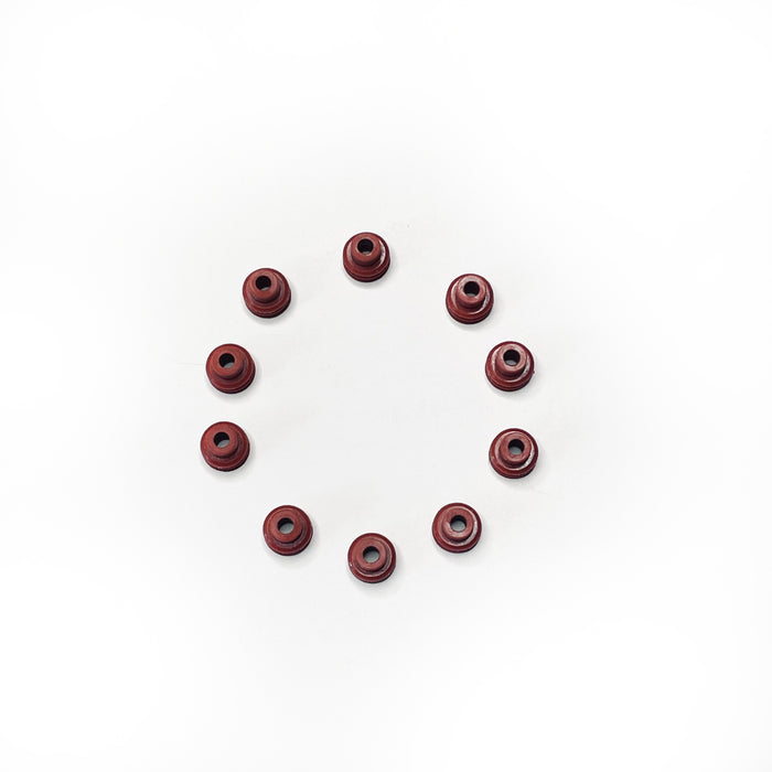 6.3mm Terminal Large Red Seals 10 Pieces