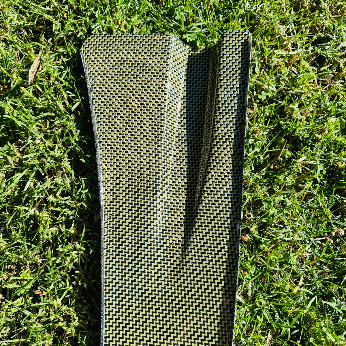 Corrado LHD Rain Tray Carbon/Kevlar Ylw/Blk Diagonal