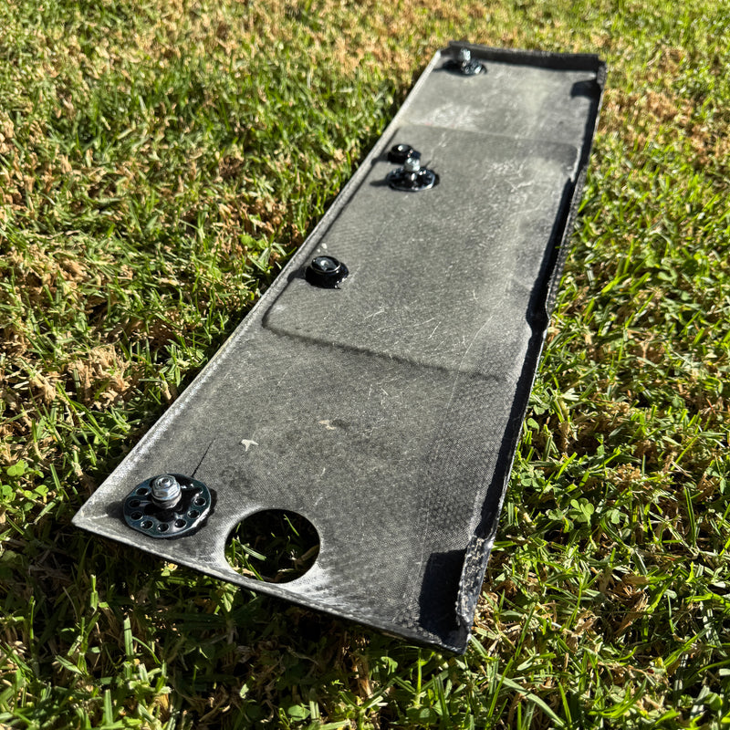 Corrado Gloss Black US Plate Holder
