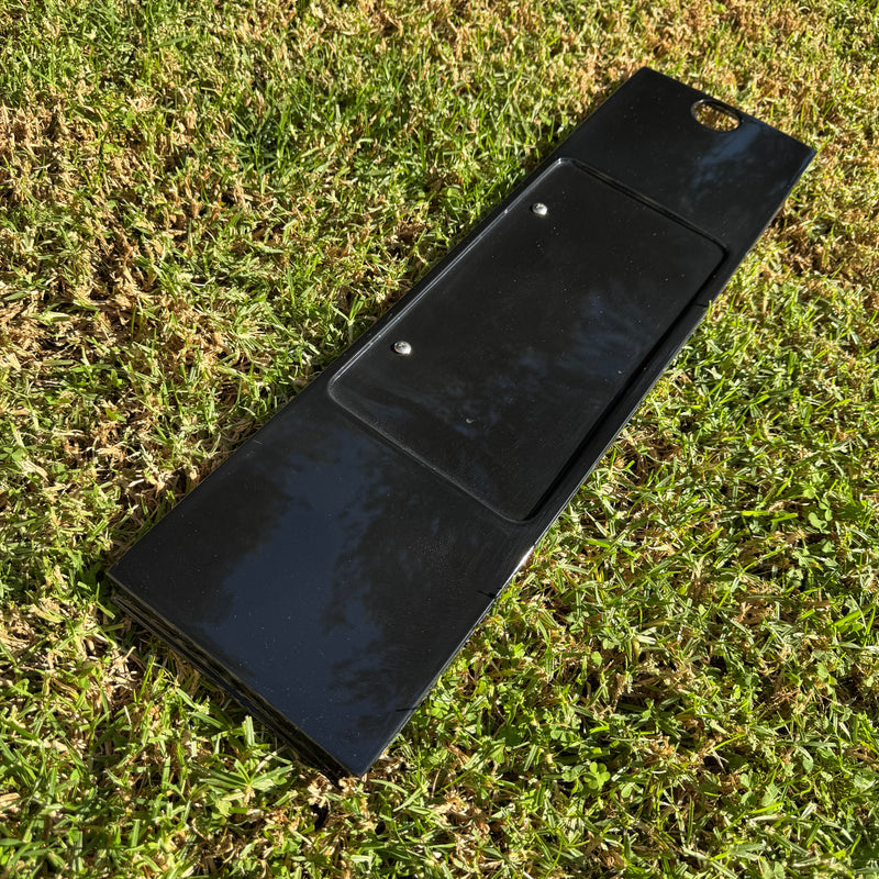 Corrado Gloss Black US Plate Holder