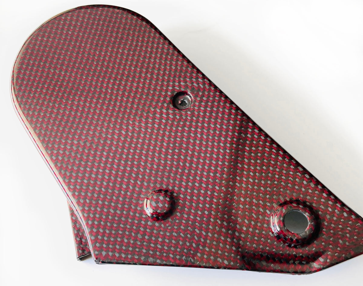 Corrado/Mk2 16V Upper Cam Belt Cover Carbon/Kevlar Red/Blk
