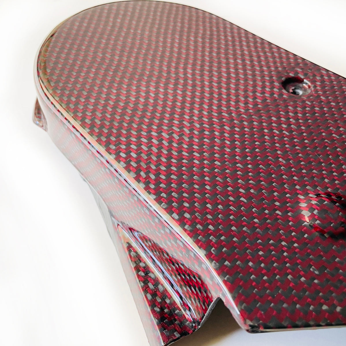 Corrado/Mk2 16V Upper Cam Belt Cover Carbon/Kevlar Red/Blk