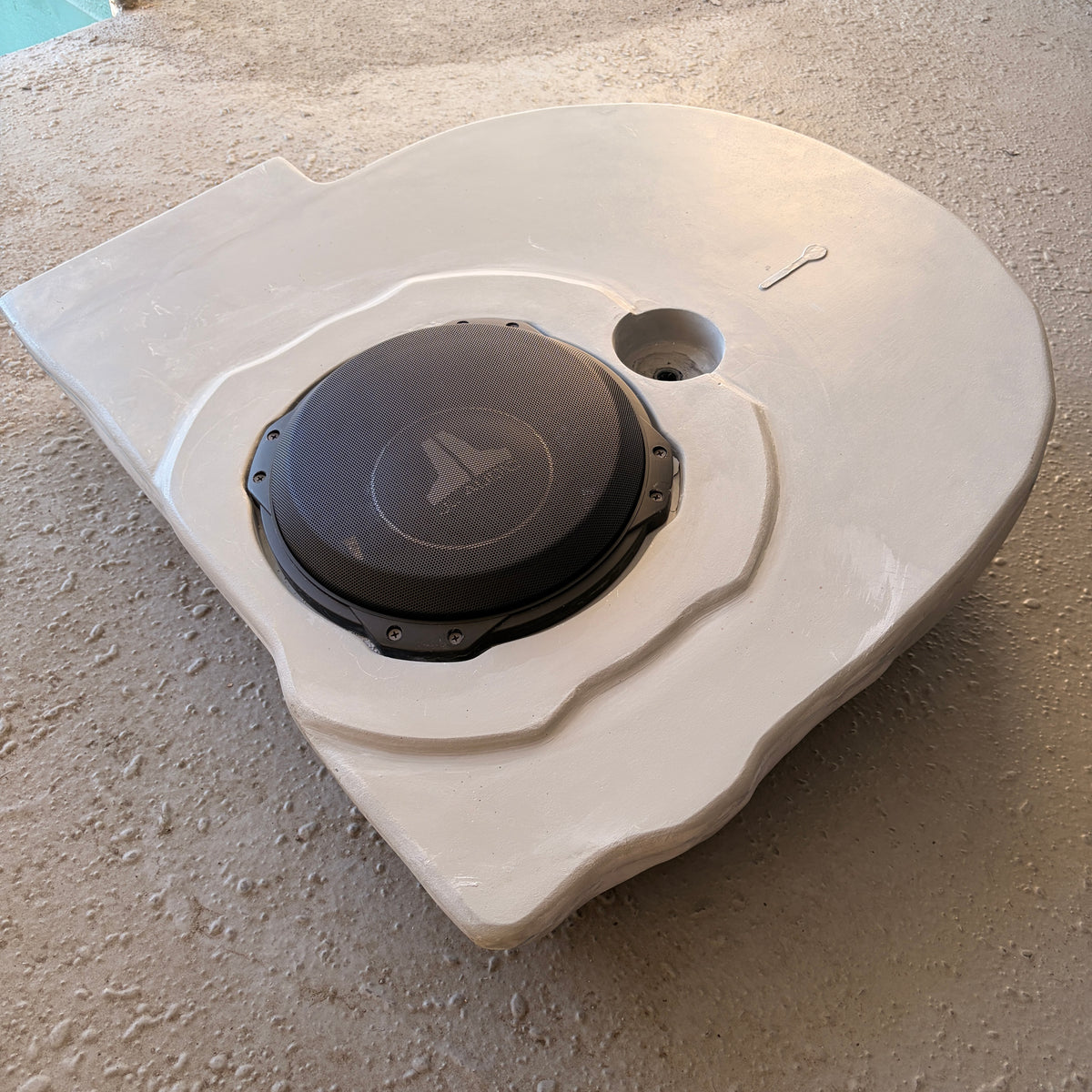 Corrado VR6 Spare Tire Subwoofer Enclosure