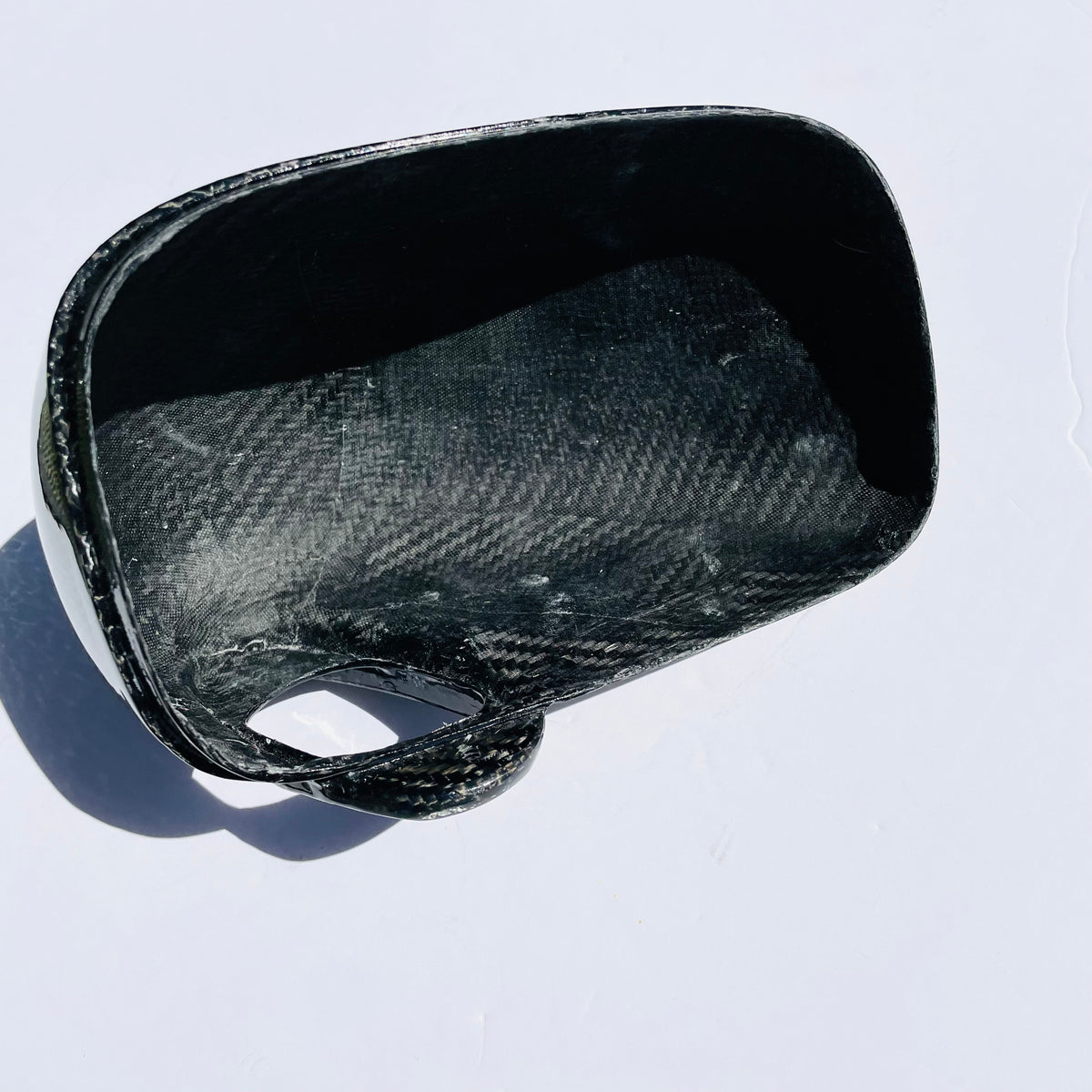 Corrado Carbon/Kevlar Side Mirrors Ylw/Blk Diagonal Weave