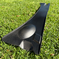 Corrado RHD Carbon Fiber Rain Tray Cover Satin Finish