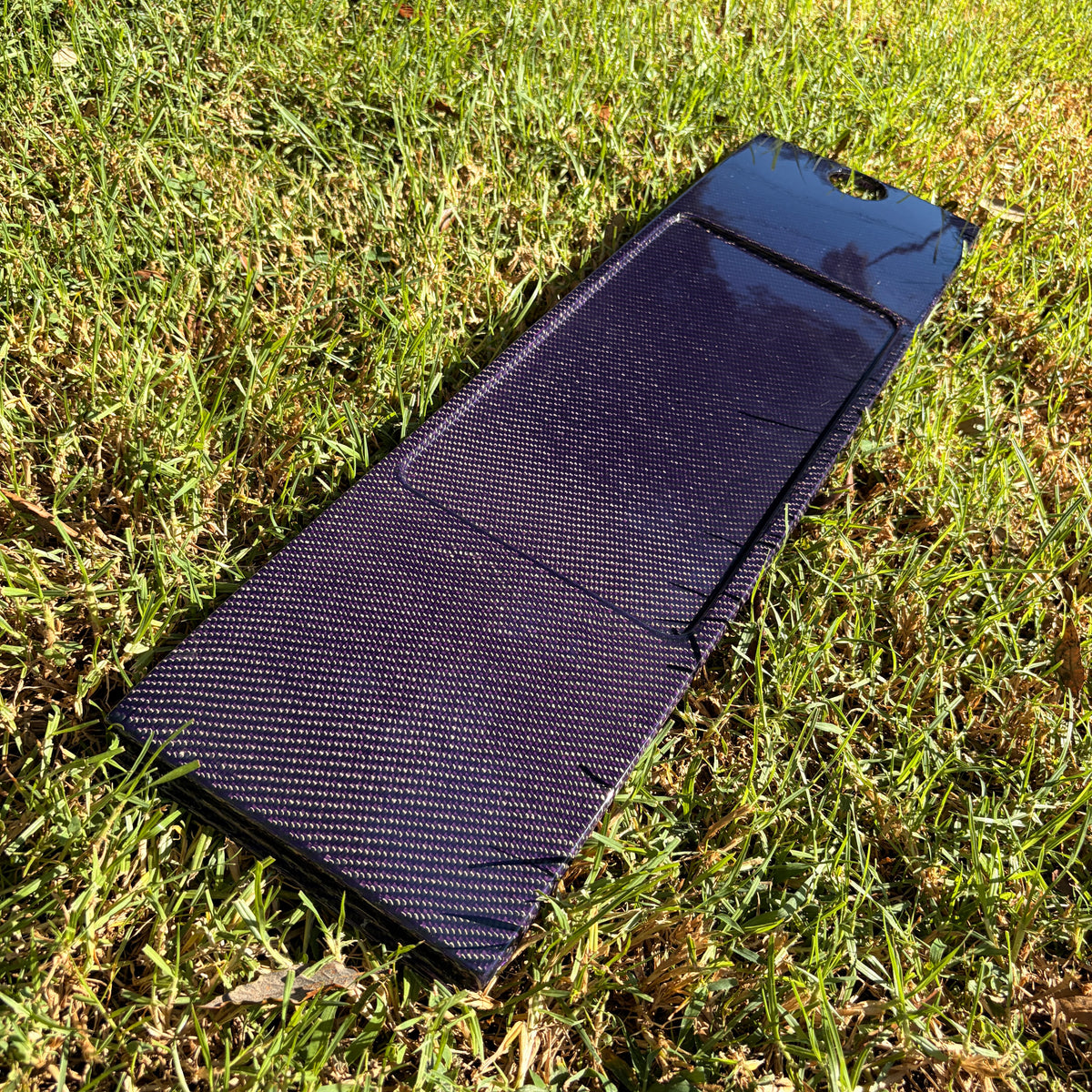 Corrado US Plate Holder Purple Carbon/Kevlar