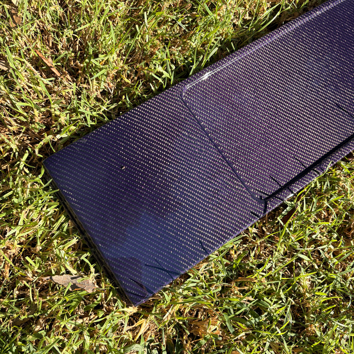 Corrado US Plate Holder Purple Carbon/Kevlar