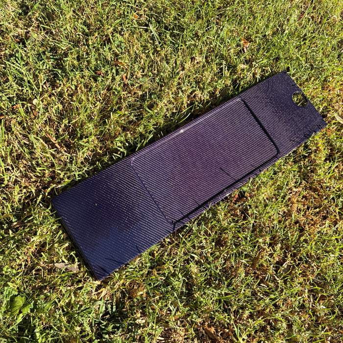 Corrado US Plate Holder Purple Carbon/Kevlar