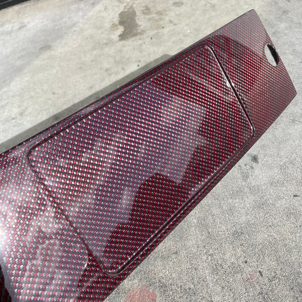 Corrado US Plate Holder Carbon/Kevlar