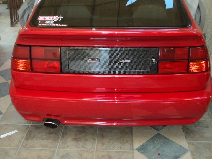 Corrado Euro Plate Holder Carbon Fiber