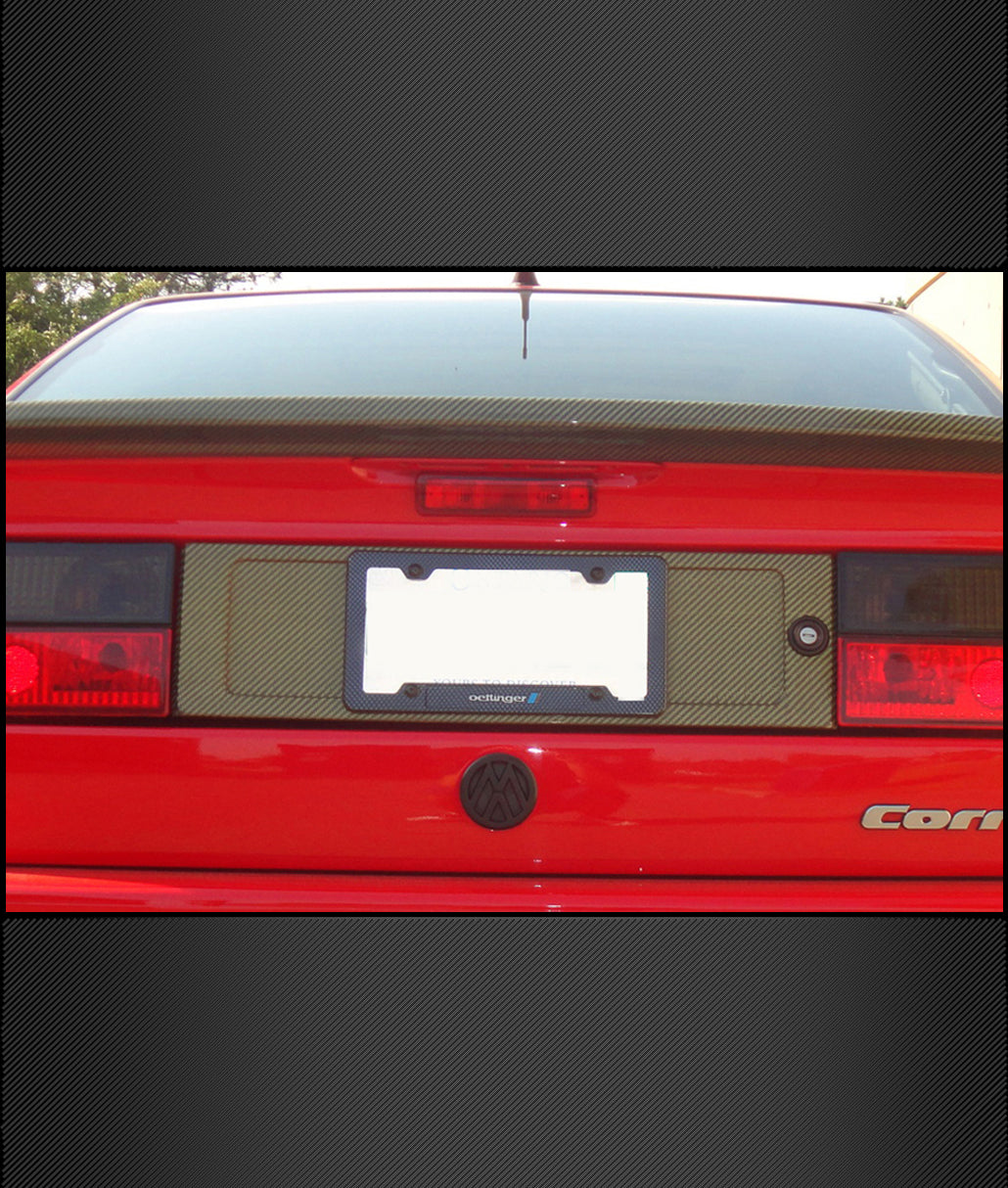 Corrado Euro Plate Holder Carbon/Kevlar