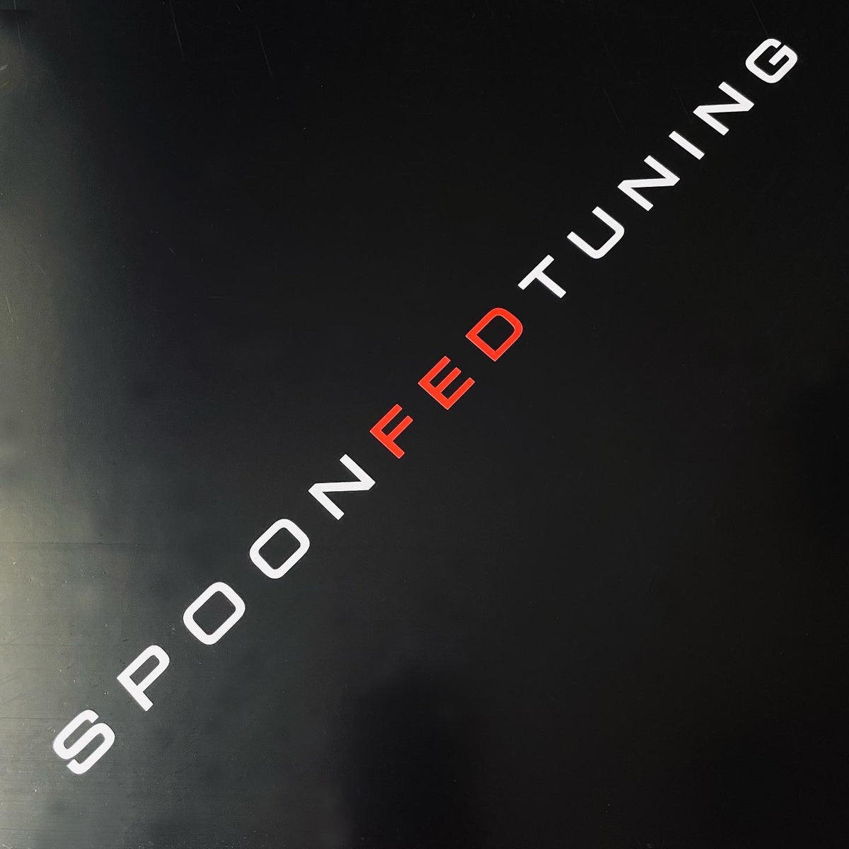 SpoonFedTuning 14" Two Color Solid Stickers