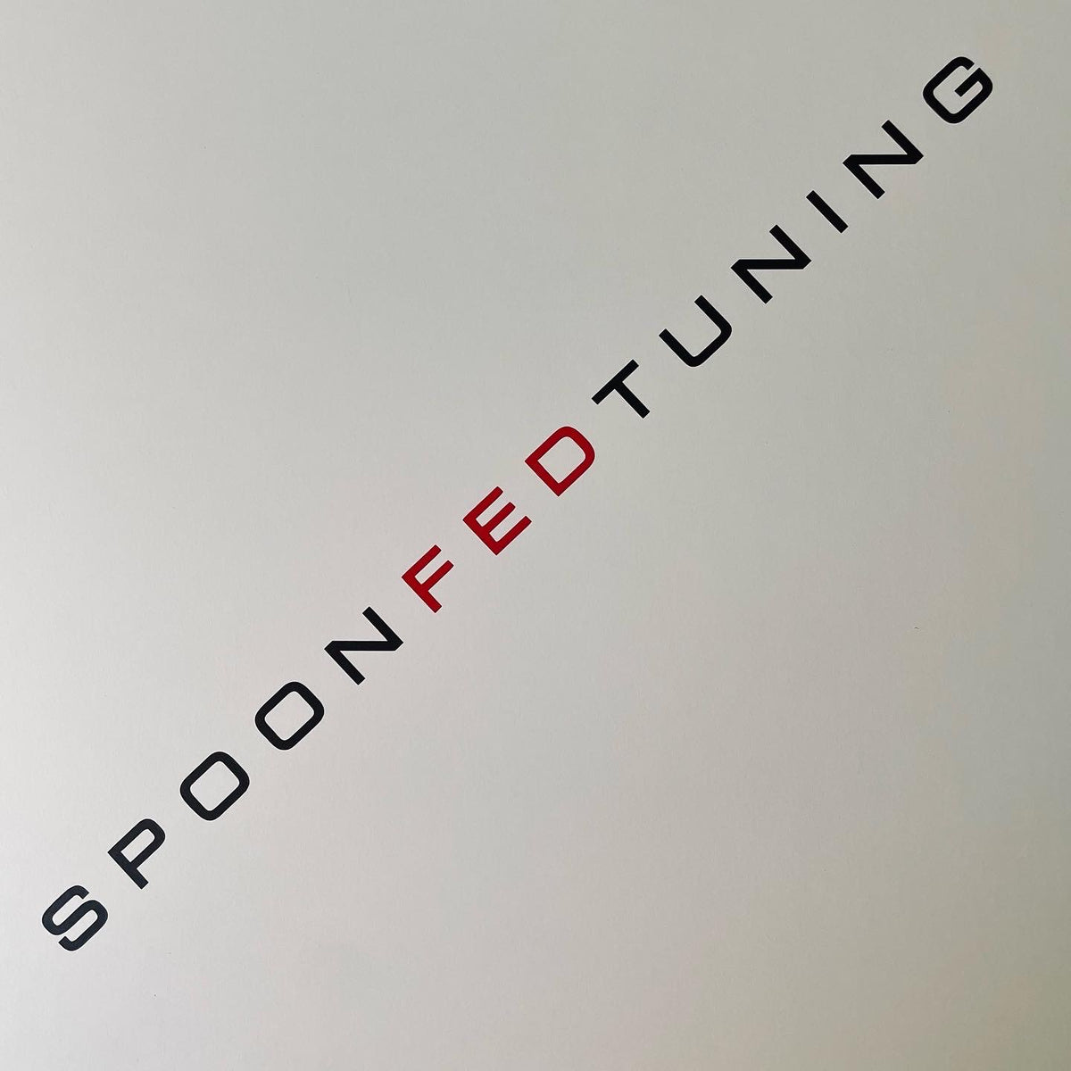 SpoonFedTuning 14" Two Color Solid Stickers