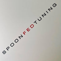 SpoonFedTuning 14" Two Color Solid Stickers
