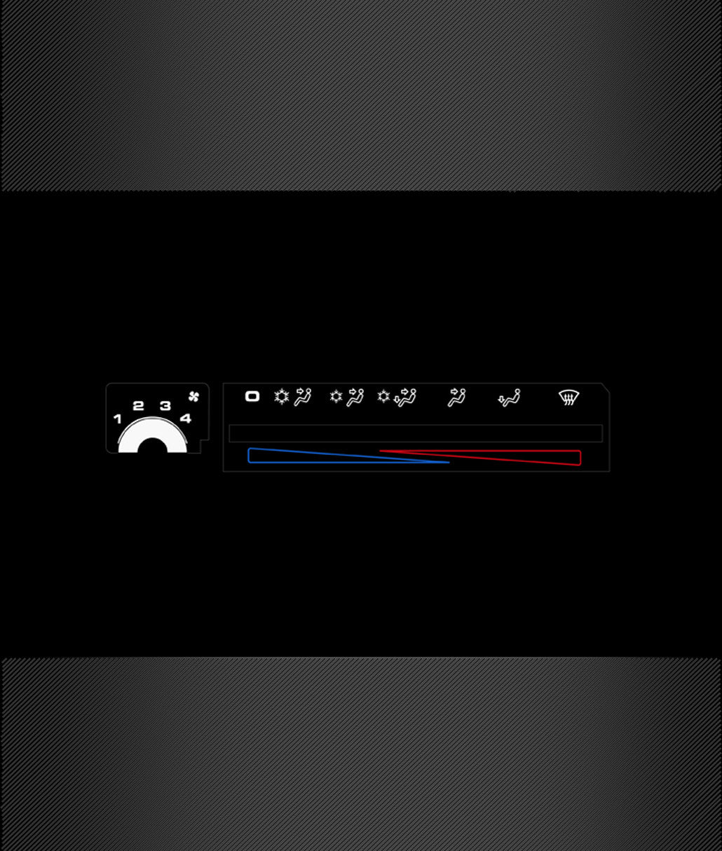 Corrado Backlit HVAC Displays