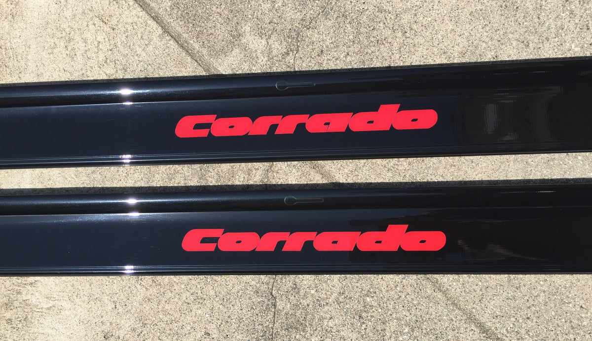 Corrado Black Door Sills