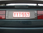 Corrado Euro Plate Holder Carbon Fiber