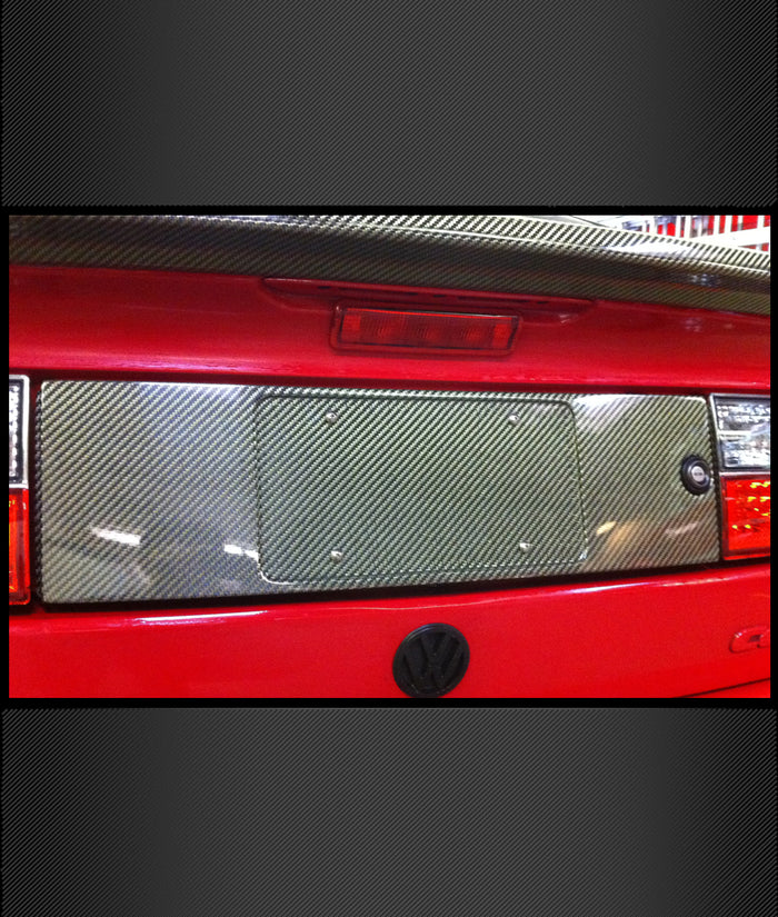 Corrado US Plate Holder Carbon/Kevlar