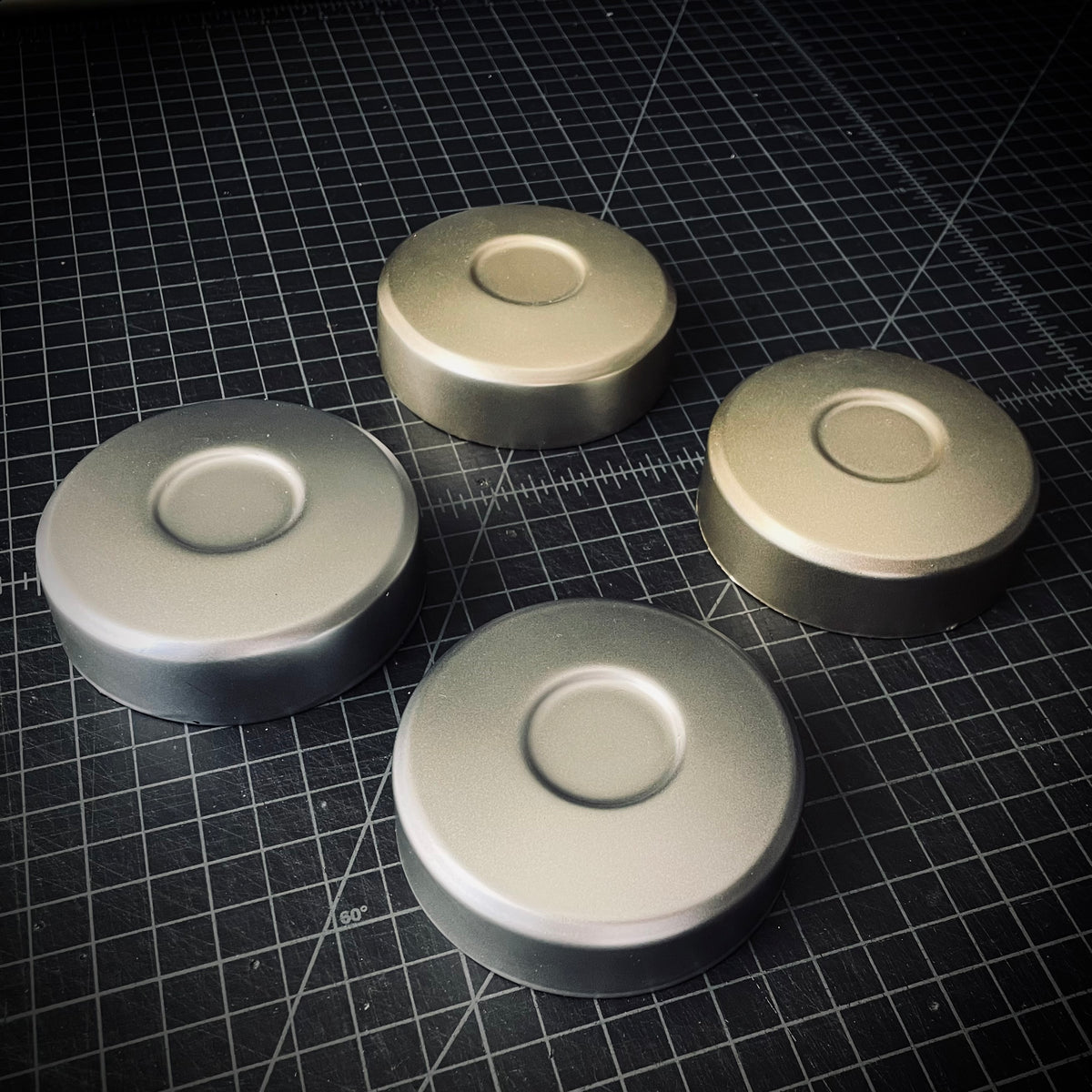 Strut Caps Silver or Gold